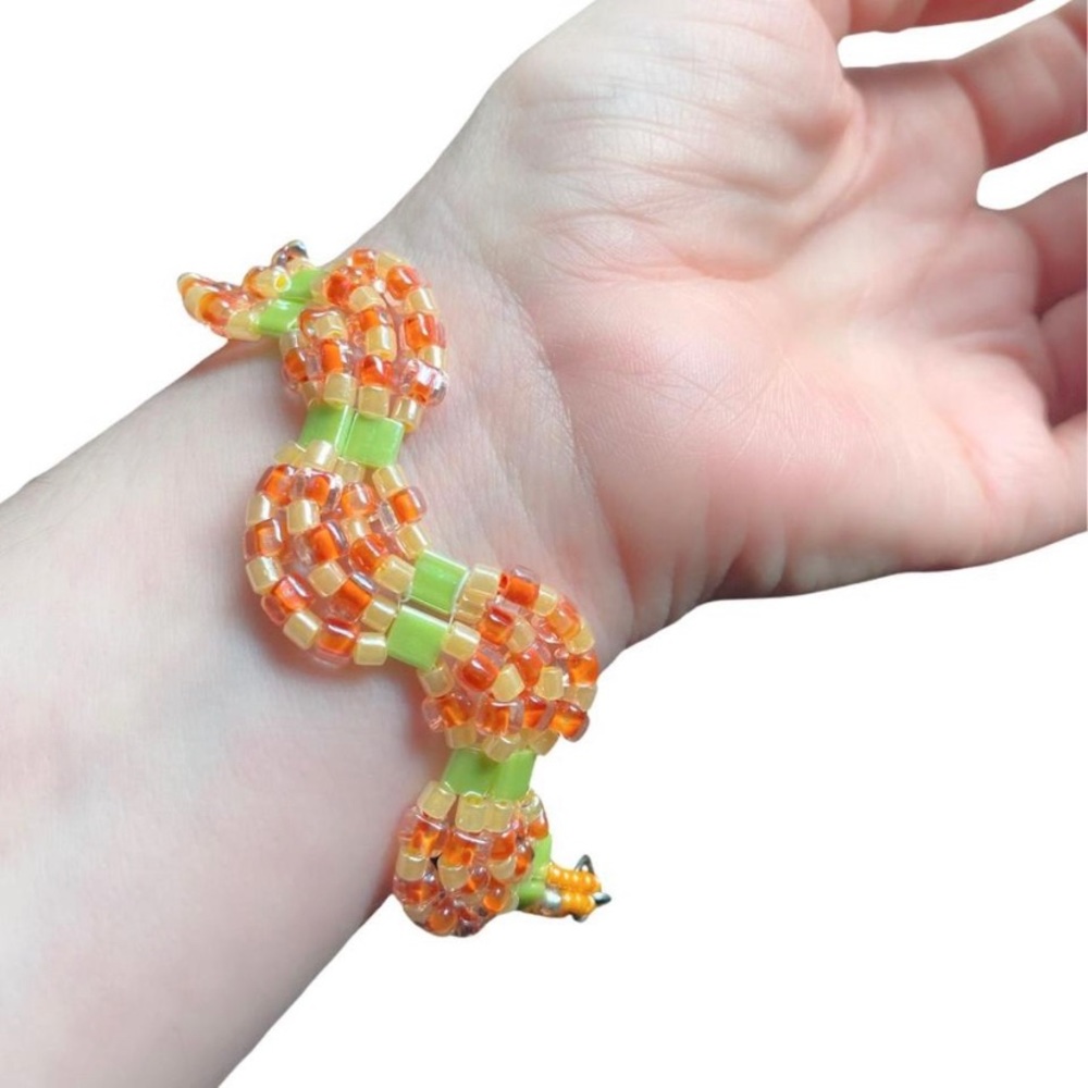 Fun handmade beaded bracelet